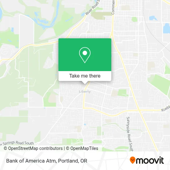 Bank of America Atm map