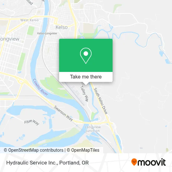 Hydraulic Service Inc. map