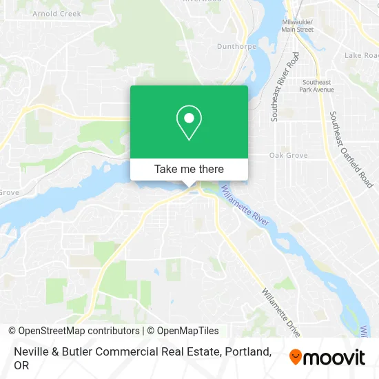Neville & Butler Commercial Real Estate map