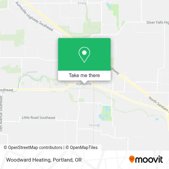 Woodward Heating map