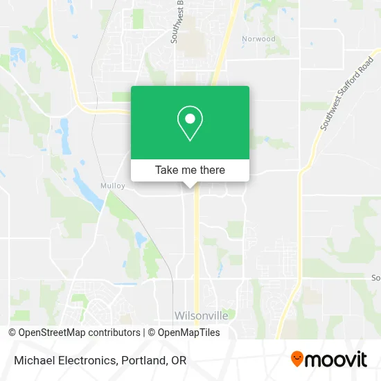 Michael Electronics map