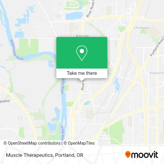 Muscle Therapeutics map