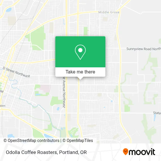 Odolla Coffee Roasters map