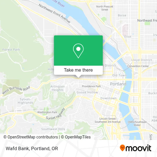 Wafd Bank map