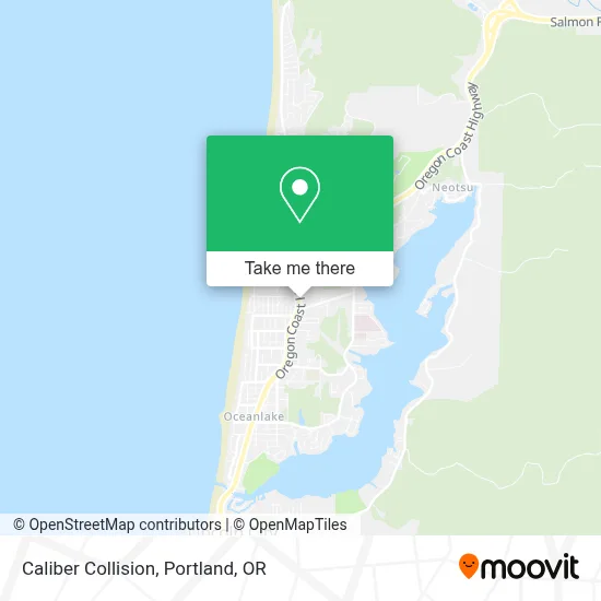 Caliber Collision map
