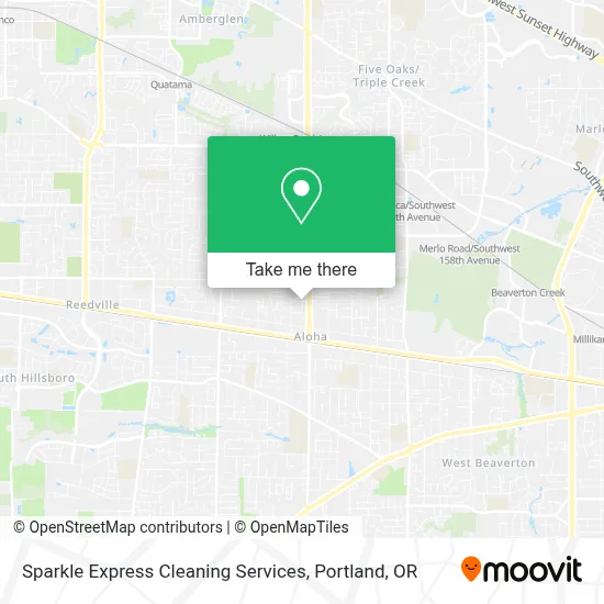 Sparkle Express Cleaning Services map