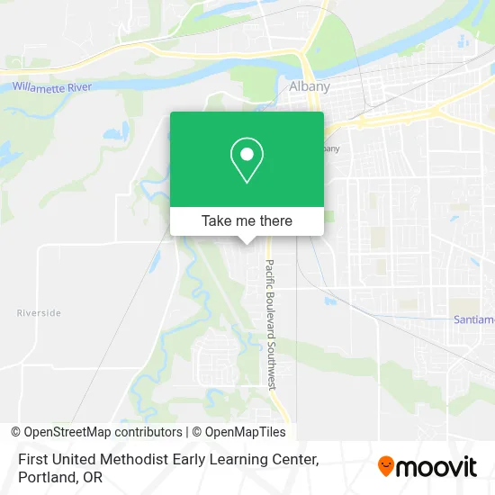First United Methodist Early Learning Center map