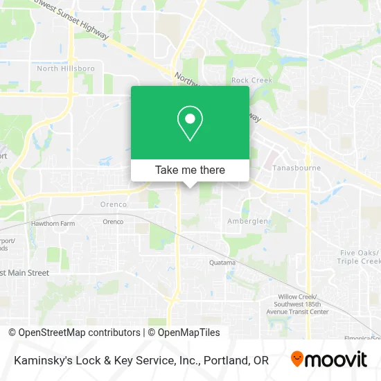 Kaminsky's Lock & Key Service, Inc. map