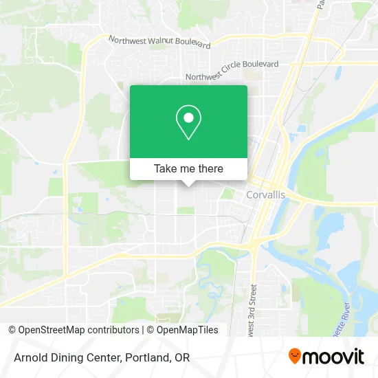 Arnold Dining Center map