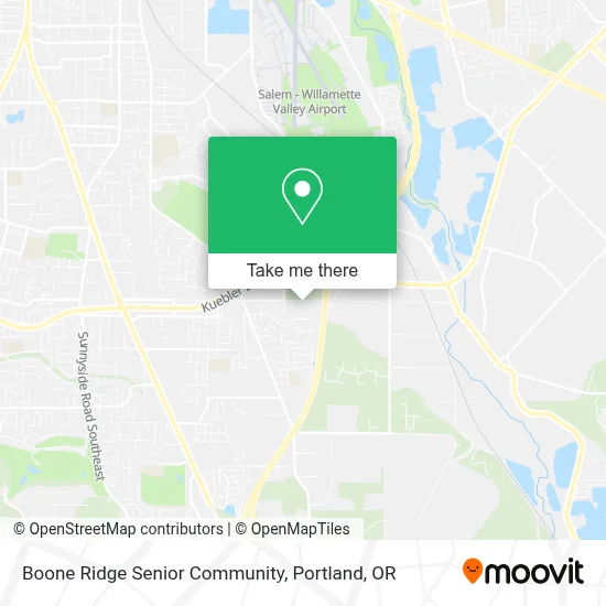 Boone Ridge Senior Community map