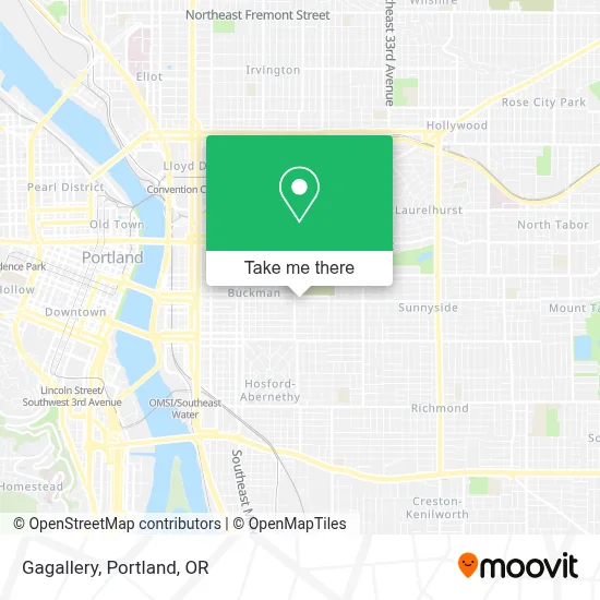 Gagallery map
