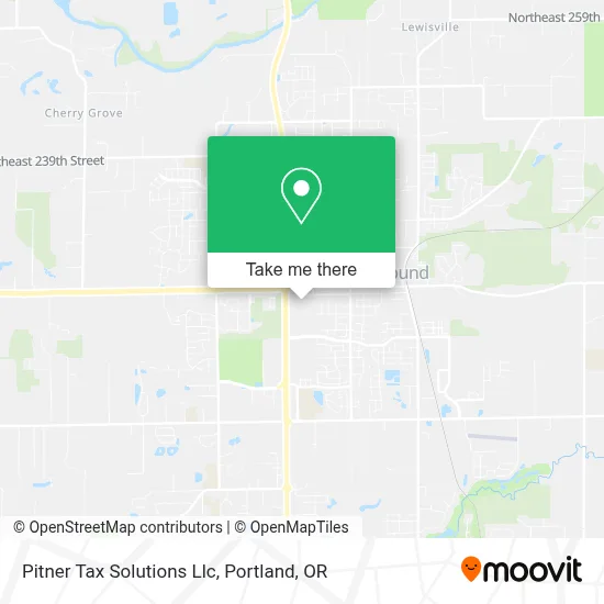 Pitner Tax Solutions Llc map