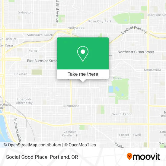 Social Good Place map