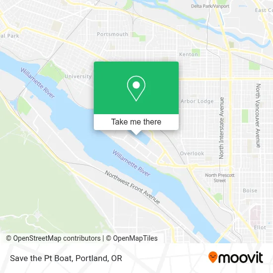Save the Pt Boat map