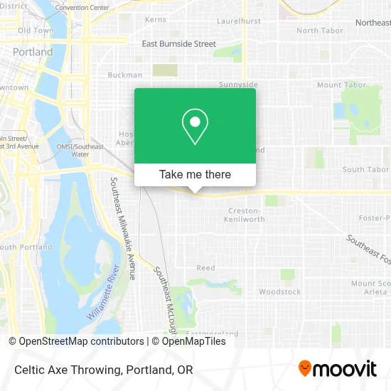 Celtic Axe Throwing map