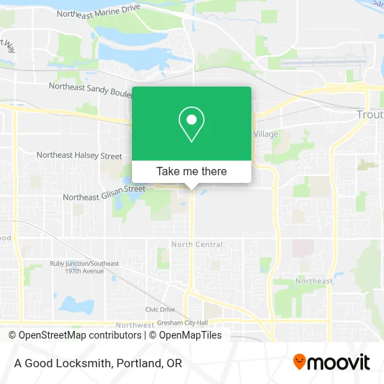 A Good Locksmith map