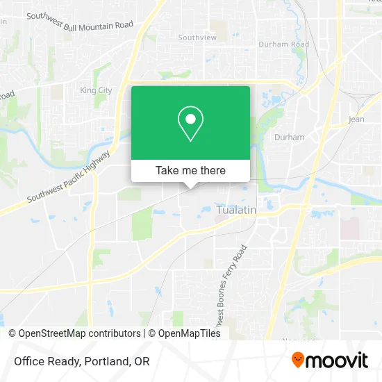 Office Ready map