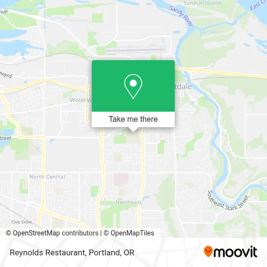 Reynolds Restaurant map