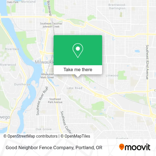 Good Neighbor Fence Company map