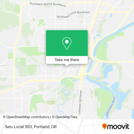 Seiu Local 503 map