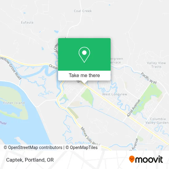 Captek map
