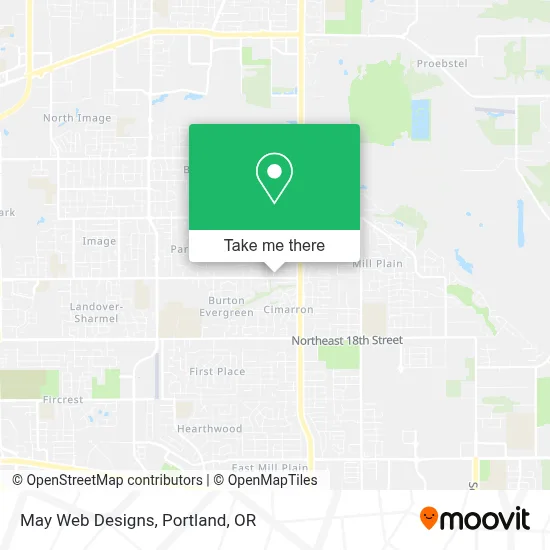 May Web Designs map