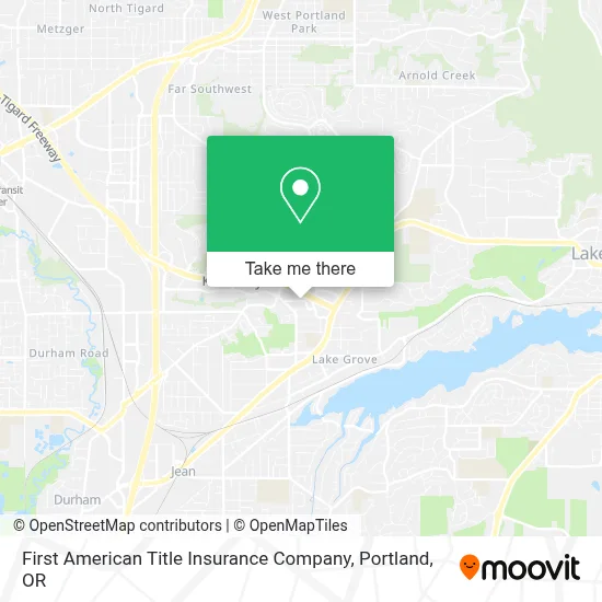 First American Title Insurance Company map