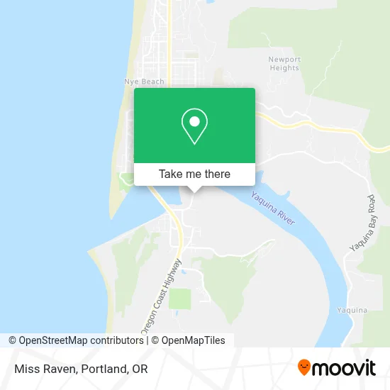 Miss Raven map