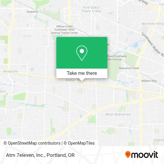 Atm 7eleven, Inc. map