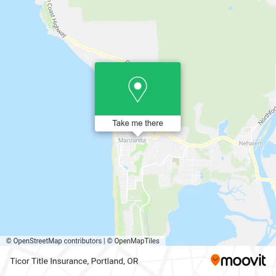 Ticor Title Insurance map