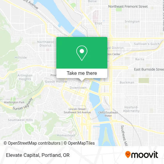 Elevate Capital map