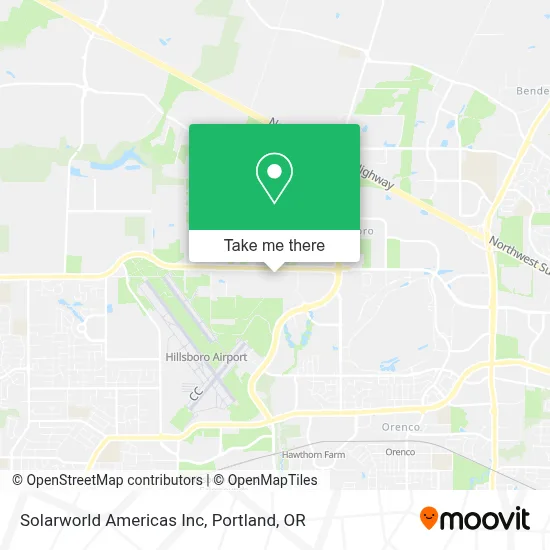 Solarworld Americas Inc map