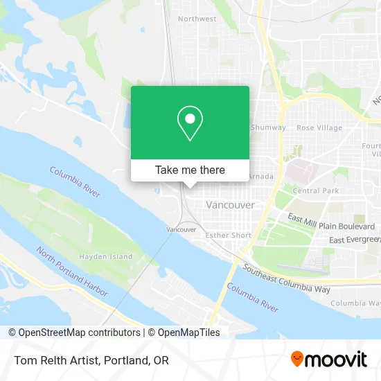 Tom Relth Artist map