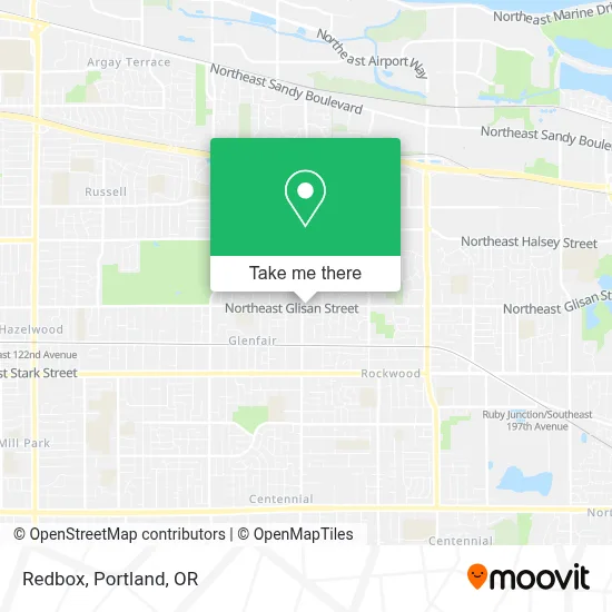 Redbox map