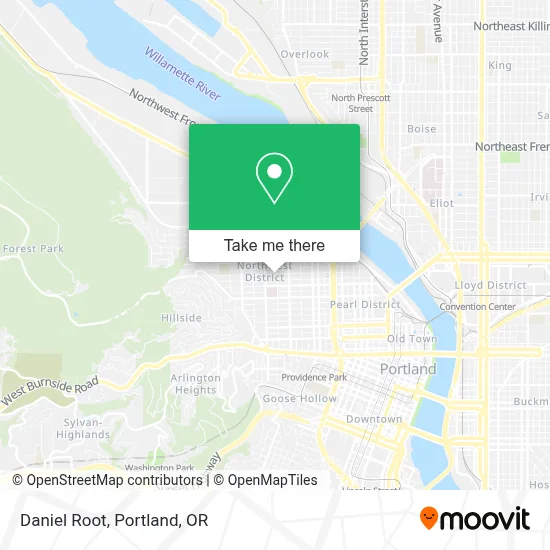Daniel Root map