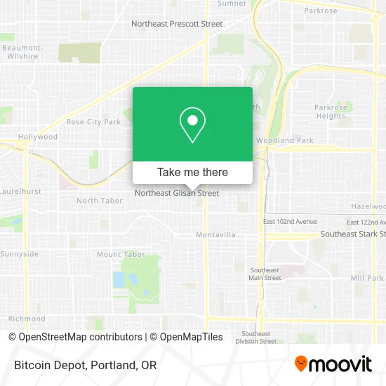 Bitcoin Depot map
