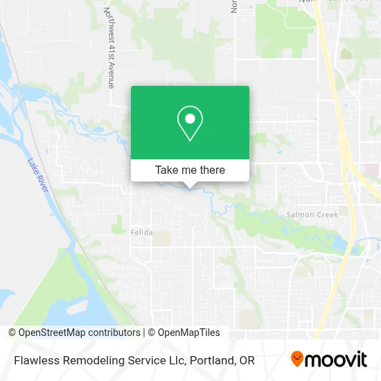 Flawless Remodeling Service Llc map