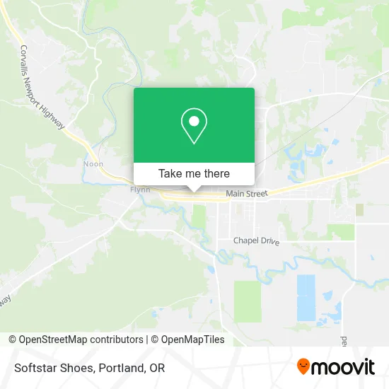 Softstar Shoes map