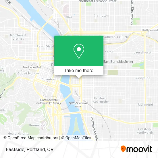 Eastside map