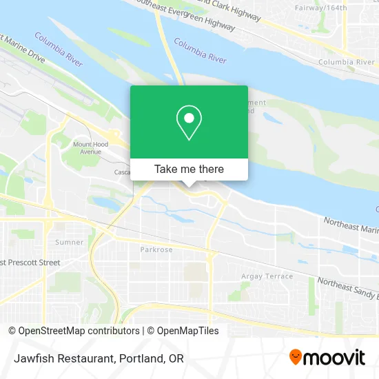 Jawfish Restaurant map