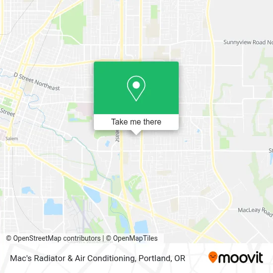 Mac's Radiator & Air Conditioning map