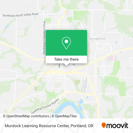 Murdock Learning Resource Center map