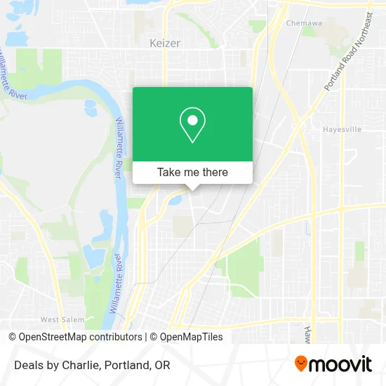 Deals by Charlie map