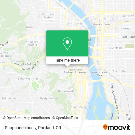 Shopconsciously map