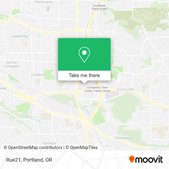 Rue21 map