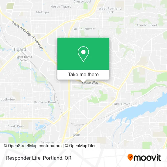 Responder Life map