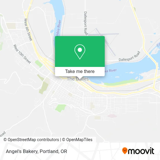 Angel's Bakery map