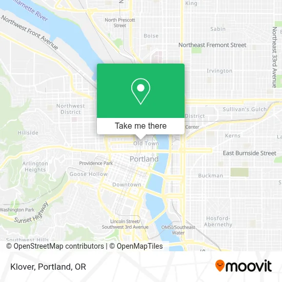 Klover map