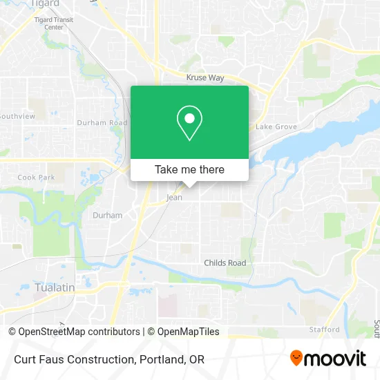 Curt Faus Construction map