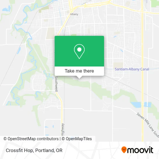 Crossfit Hop map
